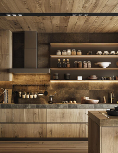 Wood Handmade Kitchen