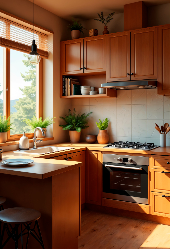 kitchen made of wood kitchen made of wood