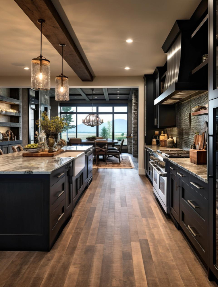 long kitchen
